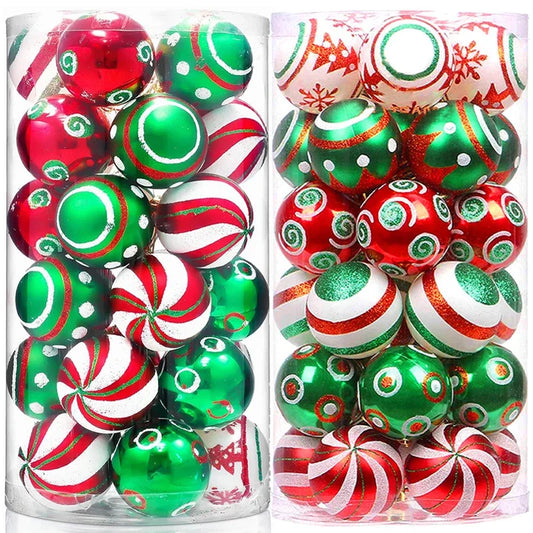 6Pcs/box Christmas Balls Ornaments  Party Decoration