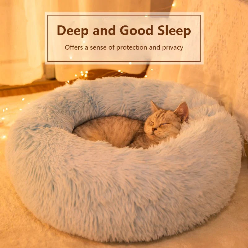 40-70cm Home Plush Pet Nest Super Soft Warm Detachable and Washable