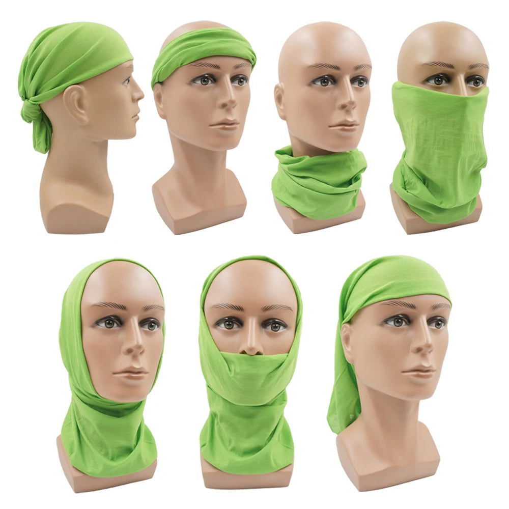 Neck Scarf Face Cover Scarf for Men and Women/Sun and Wind Protection Balaclava Breathable Bandana for Fishing Hiking Running Cycling