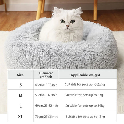 40-70cm Home Plush Pet Nest Super Soft Warm Detachable and Washable