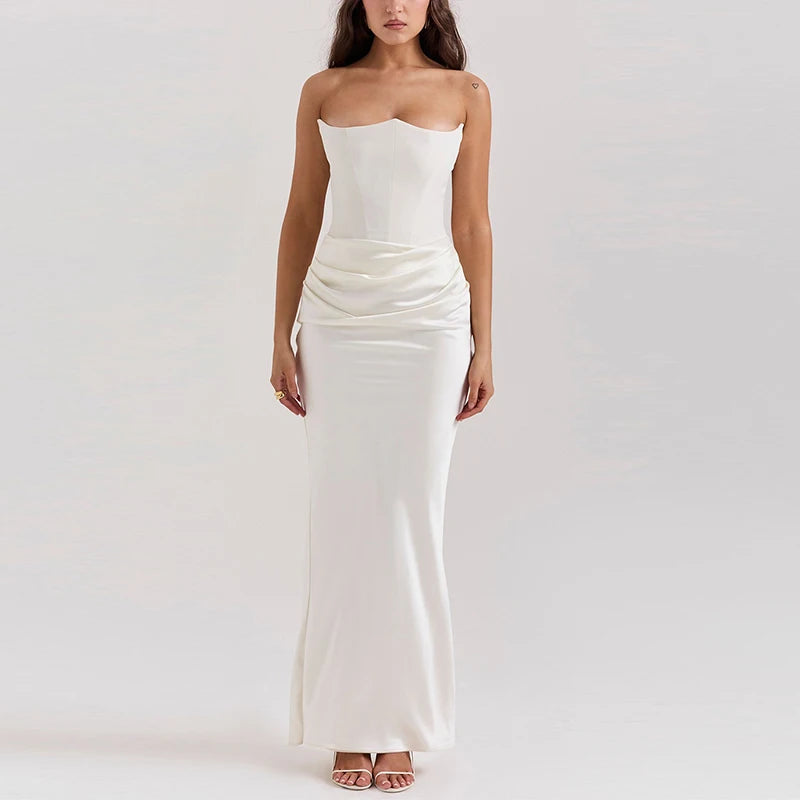 ROSALIND MAXI DRESS - RED