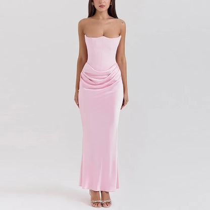 ROSALIND MAXI DRESS - RED