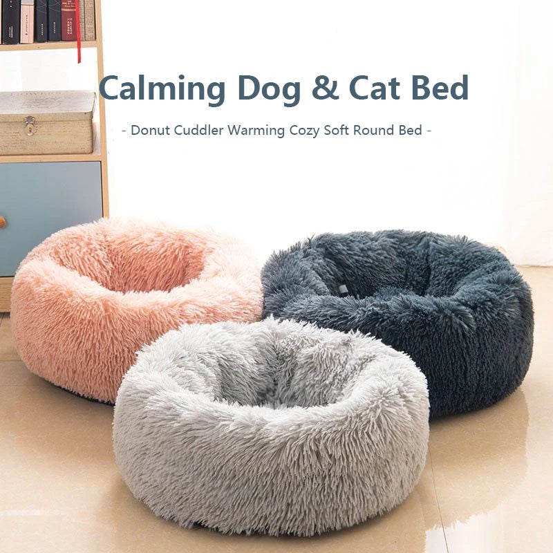40-70cm Home Plush Pet Nest Super Soft Warm Detachable and Washable