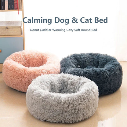 40-70cm Home Plush Pet Nest Super Soft Warm Detachable and Washable