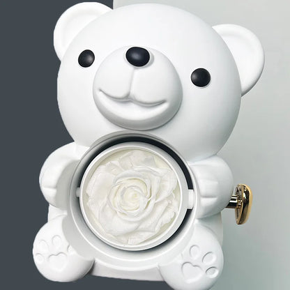 Charm Forever Rose Bear