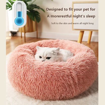 40-70cm Home Plush Pet Nest Super Soft Warm Detachable and Washable