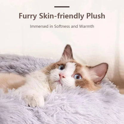 40-70cm Home Plush Pet Nest Super Soft Warm Detachable and Washable
