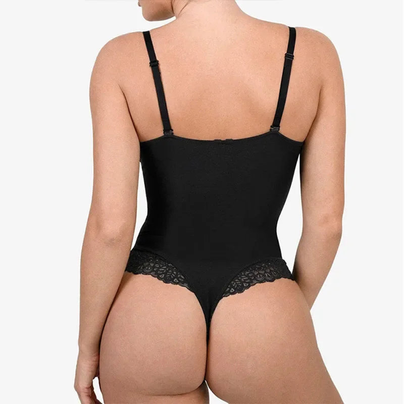 Body Gainant Sculptant à Dentelle